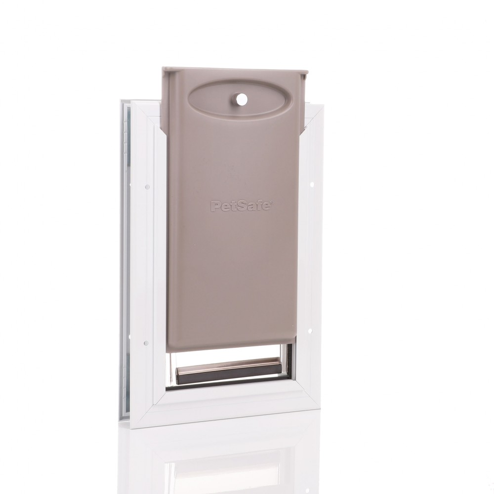 Small Dog Flap Staywell 600EF Aluminium Door Rubber Flap PetSafe