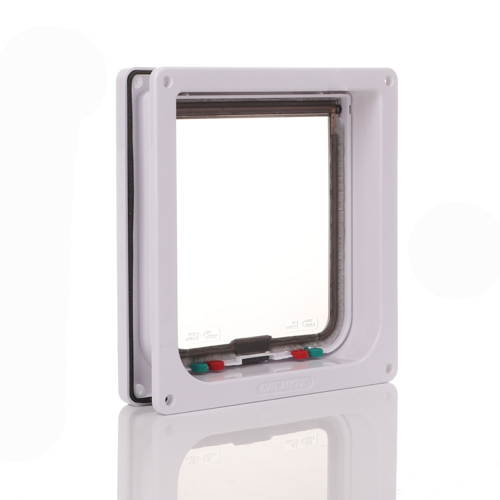 Dog Mate Small Dog Flap White 221wd