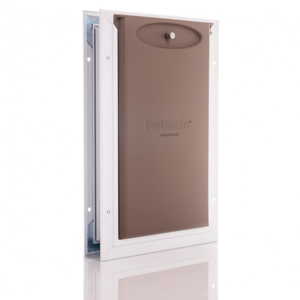 Aluminium Medium Extreme Weather Dog Flap For UPVC