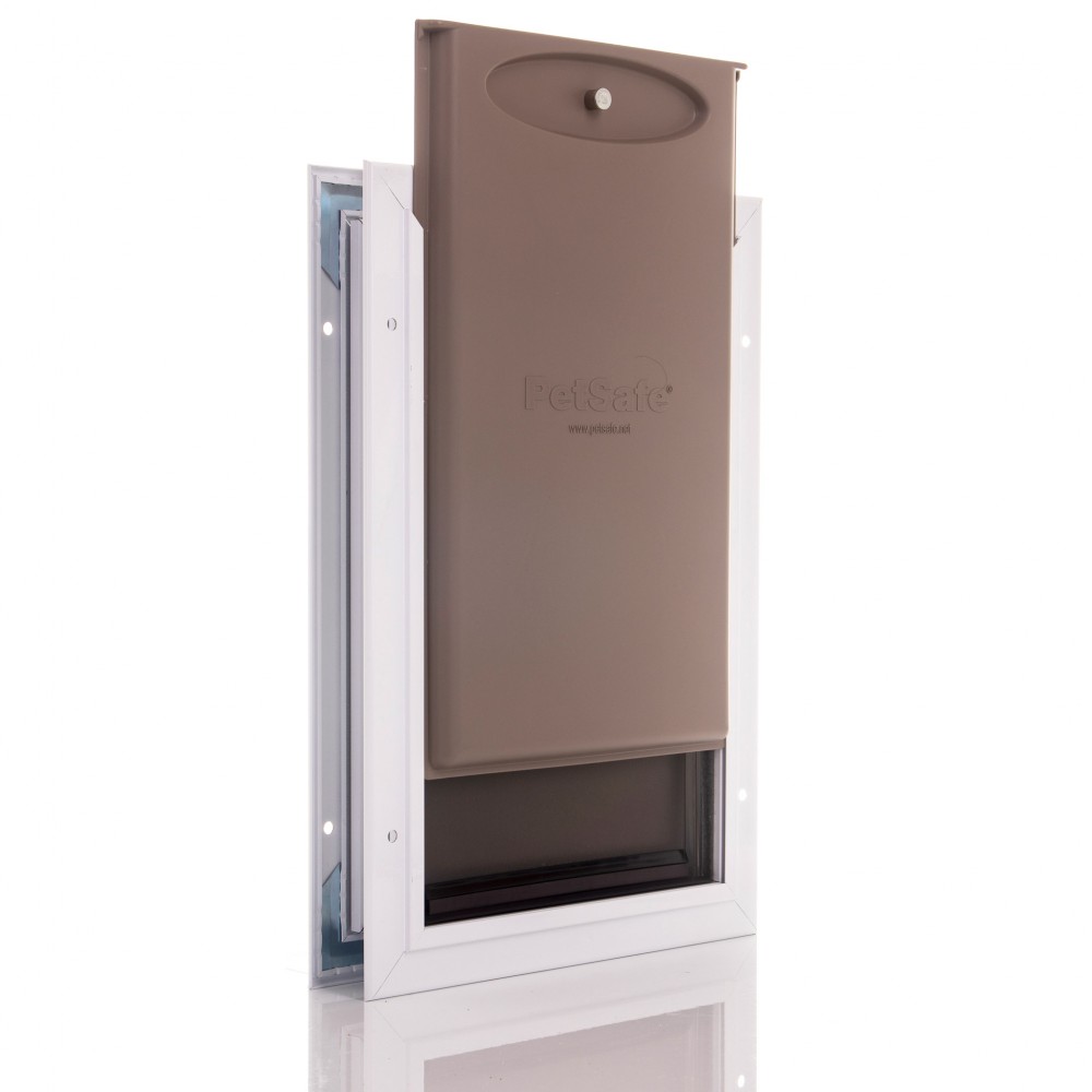 Aluminium Medium Extreme Weather Dog Flap For UPVC