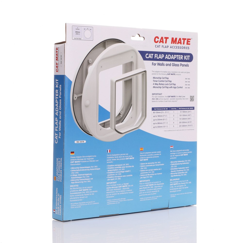 Cat Mate Glass Adapter Kit PM361 For The 360 Microchip Door