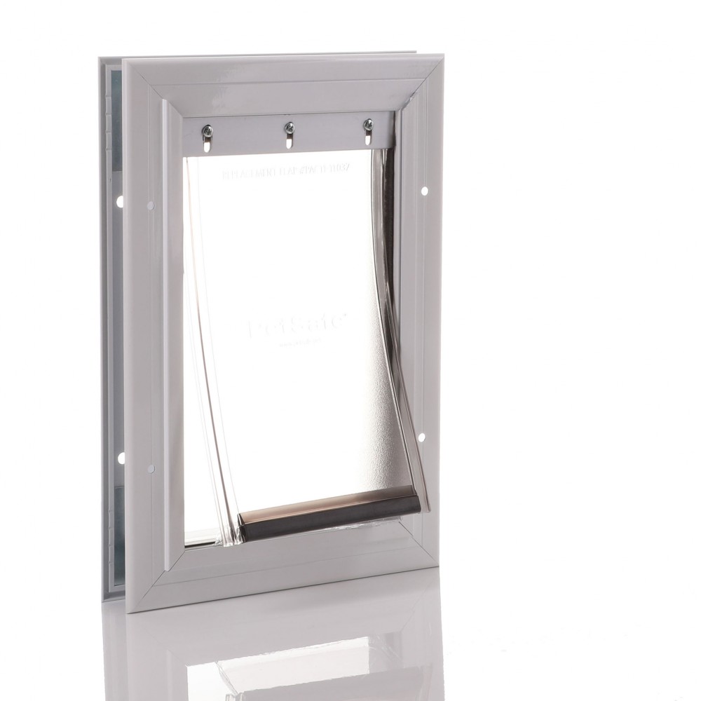 Small Dog Flap Staywell 600EF Aluminium Door Rubber Flap PetSafe