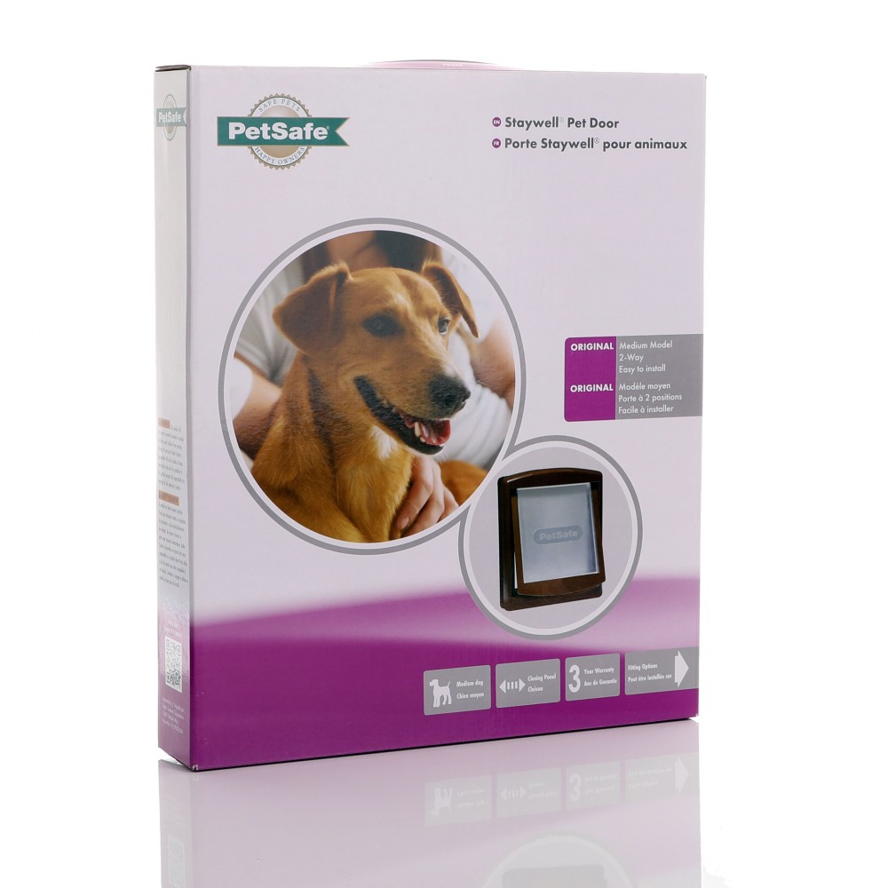 Medium Dog Flap Brown Staywell PetSafe