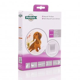 Staywell 715 - White - Small Cat Or Dog Door and Flap by Petsafe
