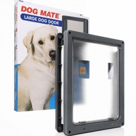 Dog Mate Large Dog Door in Grey, model 216G