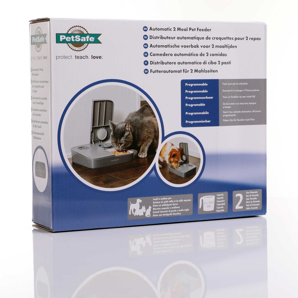 Petsafe 2 meal Automatic Pet Feeder for cats and dogs