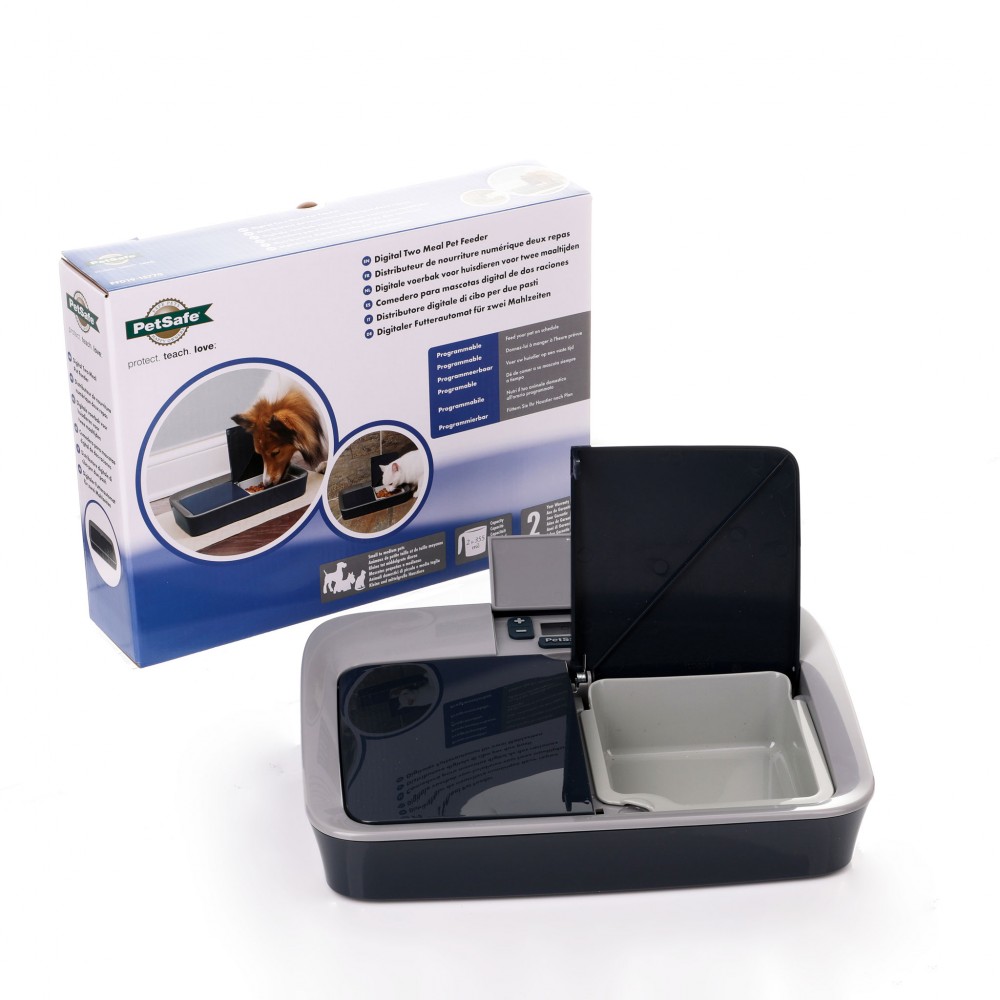 Dog and Cat Feeder Automatic Timed Feeding Two Meal PetSafe