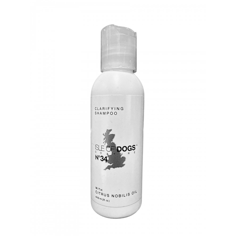 Isle of Dogs - 60ml - Coature No. 34 Clarifying Dog Shampoo – Detoxify and Remove Build-Up