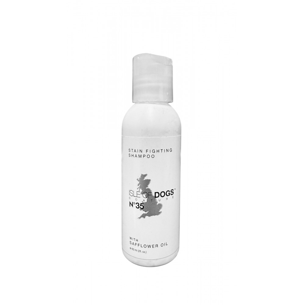 Isle of Dogs - 60ml - No. 35 Stain Fighting Dog Shampoo – Removes Stains & Adds Shine 