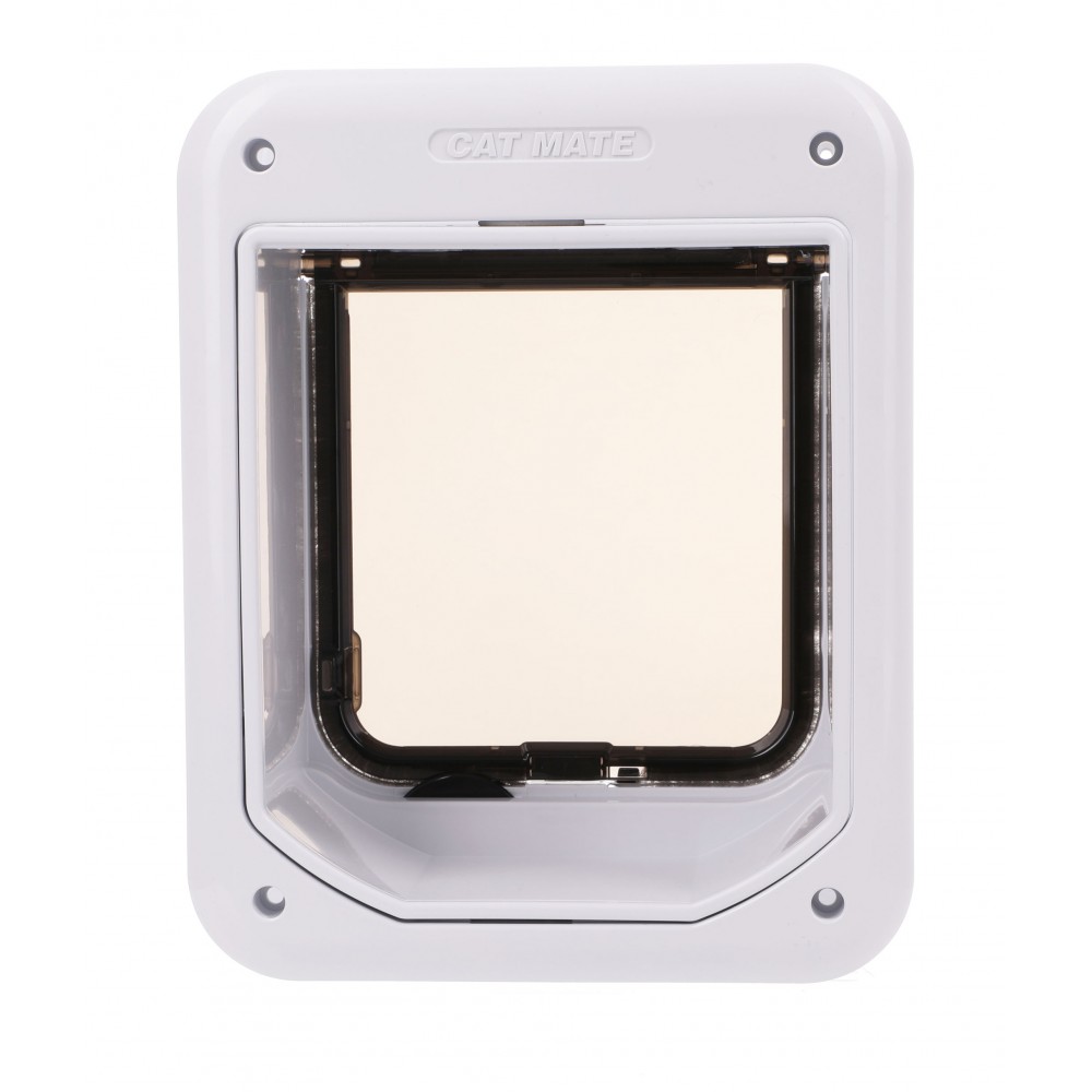 Cat Mate Microchip Cat Door 360 White PetMate