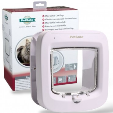 Petsafe Microchip Activated Cat Flap -  White