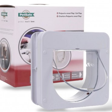 PetPorte Smart Flap - Microchip  - White