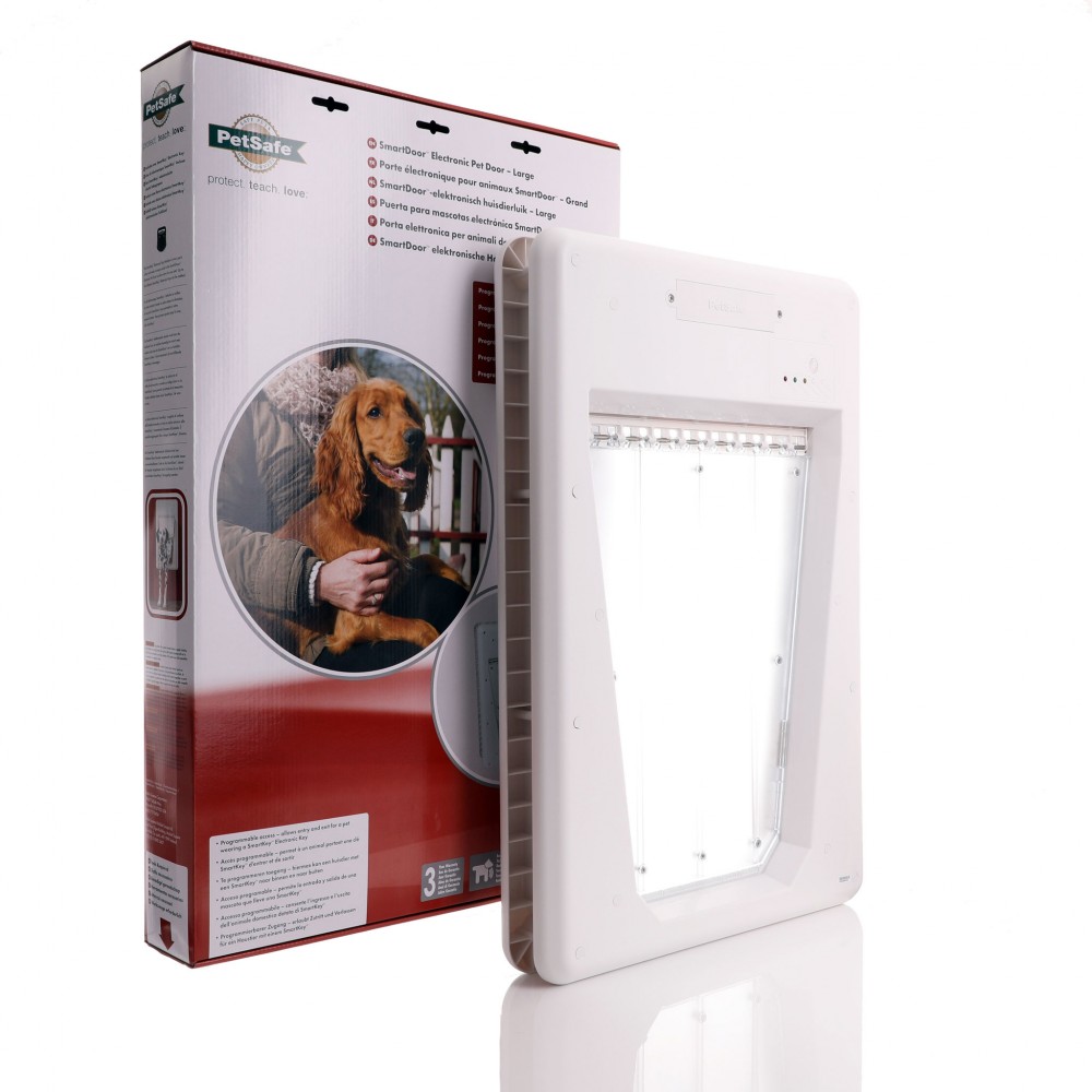 PetSafe - Electronic Dog Door Smart Door - Large PPA19-15791