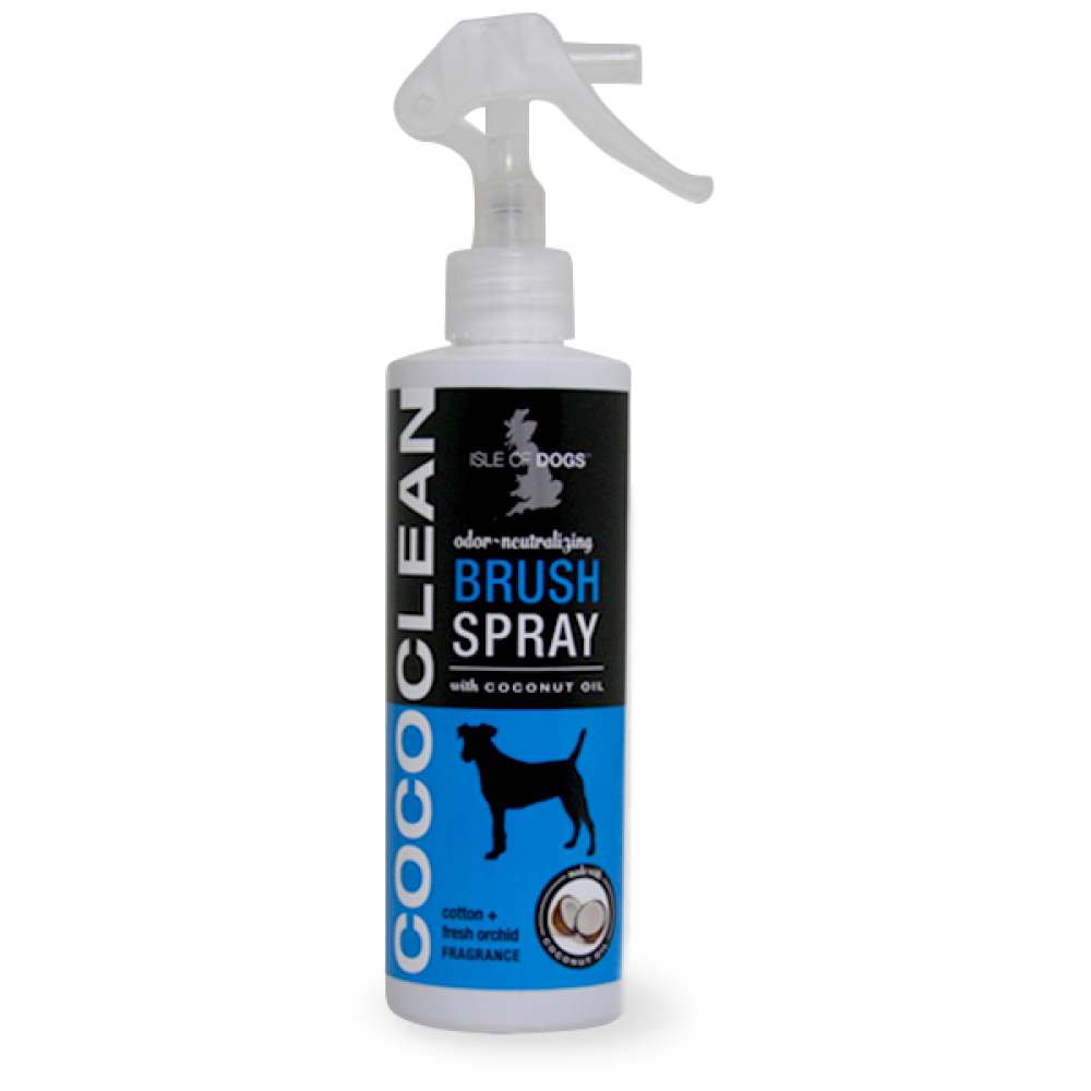 CoCo Clean Dog Odor Neutralizing Brush Spray Cotton and Fresh Orchid -Isle Of Dogs  