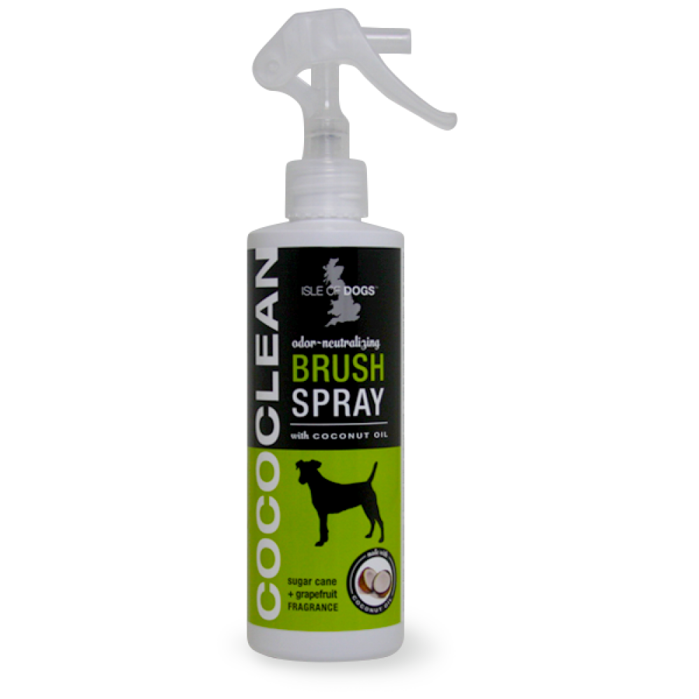 CoCo Clean Dog Odor Neutralizing Dog Brush Spray Sugar Cane and Grapefruit - Isle Of Dogs 