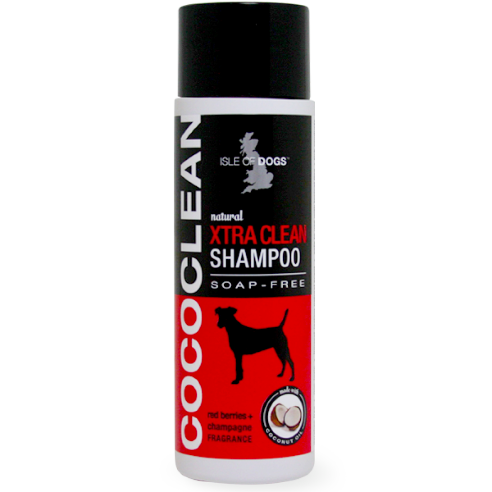 CoCo Clean Dog Xtra Clean Dog Shampoo (Soap Free) Red Berries and Champagne - Isle Of Dogs 