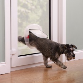 Staywell 270 Cat Flap For Glass Patio Doors Slimline Profile 