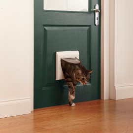 Petsafe Staywell 917 - 4 Way Locking Cat Flap With Tunnel