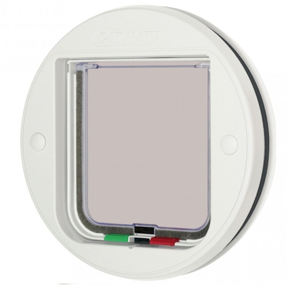 Catmate 210 Glass Fitting 4 Way Locking Cat Flap