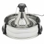 PetSafe 360 Stainless Steel Pet Fountain – Adjustable Flow, Spill-Free Water Bowl for Cats & Dogs