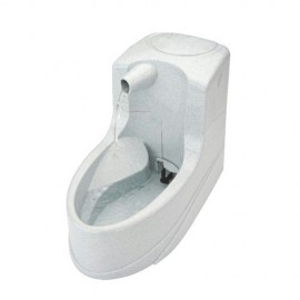 PetSafe Drinkwell Mini Pet Fountain – 1.2L Compact, Silent, Anti-Splash Water Dispenser for Cats & Small Dogs