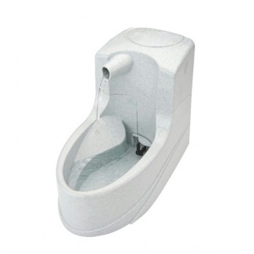 PetSafe Drinkwell Mini Pet Fountain – 1.2L Compact, Silent, Anti-Splash Water Dispenser for Cats & Small Dogs