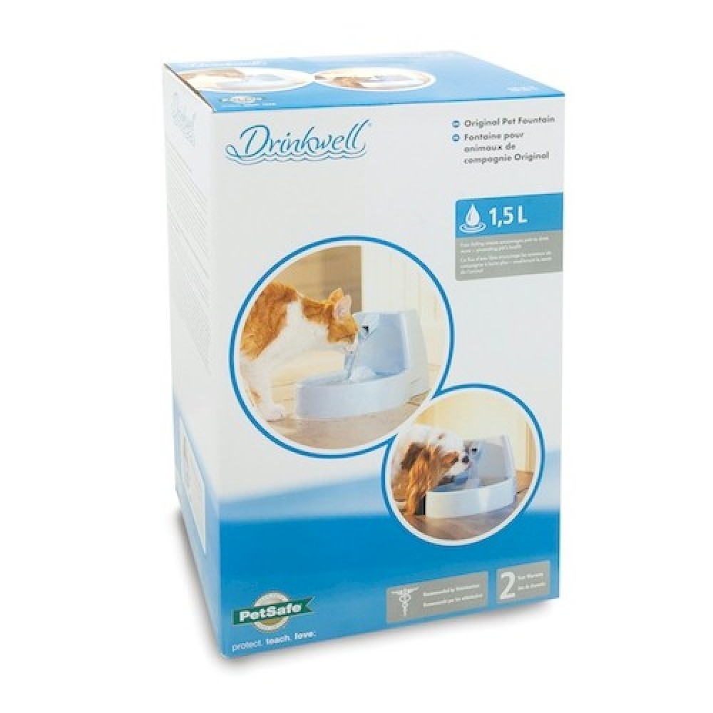Drinkwell Original Cat and Dog Water Fountain