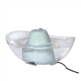 PetSafe Drinkwell Sedona 3L Ceramic Pet Fountain – Ultra-Quiet, Flowing Water Dispenser for Cats & Dogs