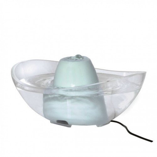 PetSafe Drinkwell Sedona 3L Ceramic Pet Fountain – Ultra-Quiet, Flowing Water Dispenser for Cats & Dogs
