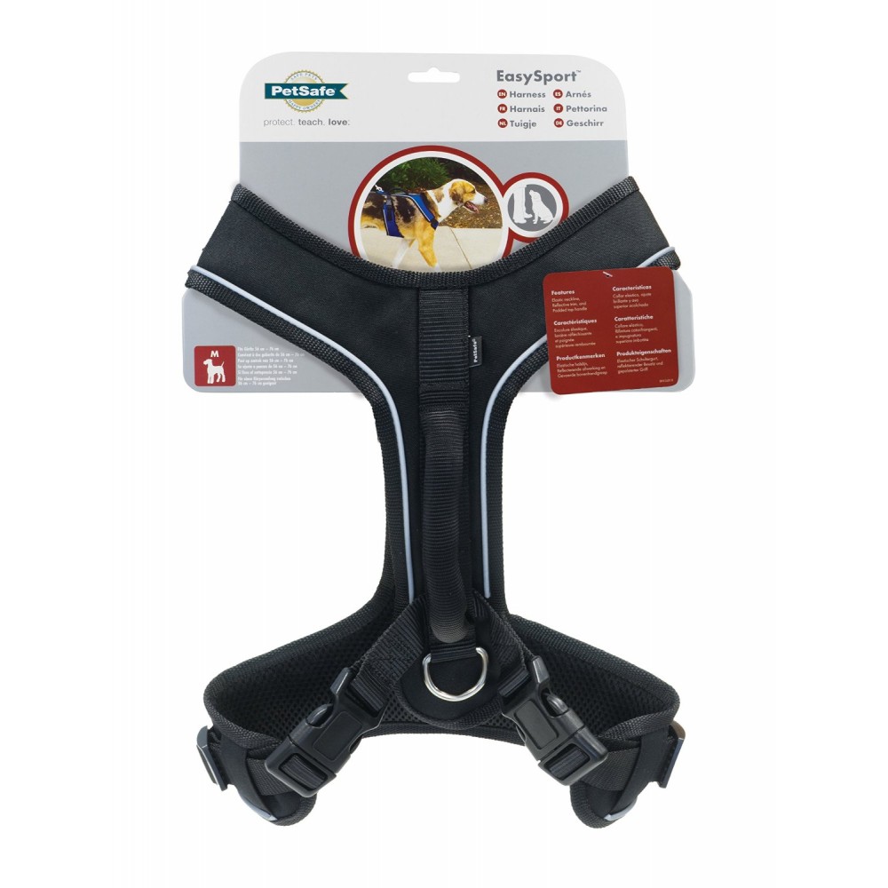 From PetSafe EasySport™ Dog Harness Medium Black