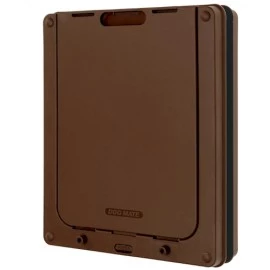 Closer Pets - Dog Mate - Medium Dog Door - Brown - 215B