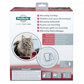 PetSafe Microchip Cat Flap Wall Kit – Wall Depth Up to 322 mm (5-Extension Tunnel)