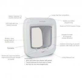 PetSafe Microchip Cat Flap Wall Kit – Wall Depth Up to 322 mm (5-Extension Tunnel)