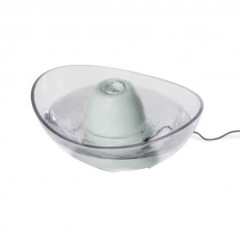 PetSafe Drinkwell Sedona 3L Ceramic Pet Fountain – Ultra-Quiet, Flowing Water Dispenser for Cats & Dogs