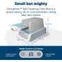 ScoopFree™ Covered Self-Cleaning Litter Box (Second Gen) – Automatic Odour Control, Hooded Design, Low-Tracking Crystal Litter