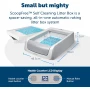 ScoopFree™ Self-Cleaning Litter Box (Second Gen) – Automatic No-Scoop System, Odour-Free Crystal Litter, Disposable Trays