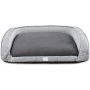 Ohana Boston antibacterial breathable bolstered large grey dog bed
