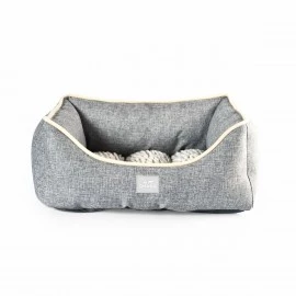 Ohana Athens Square Linen Fur-Lined 