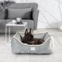 Ohana Athens Square Linen Fur-Lined 