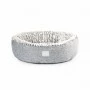 Donut Large Grey Dog Bed OHANA Athens Linen 