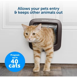 Petsafe Microchip Activated Cat Flap -  Brown