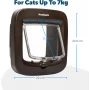 Petsafe Microchip Activated Cat Flap -  Brown