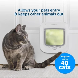 Petsafe Microchip Activated Cat Flap -  White