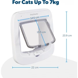Petsafe Microchip Activated Cat Flap -  White