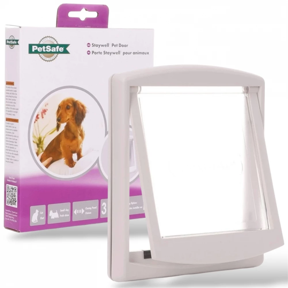 PetSafe - Staywell - Small Dog Flap White - 715