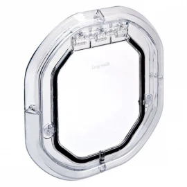 Dogwalk Glass Fitting Dog Door - Clear – G-DDC