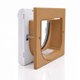Staywell Caramel Cat Flap 60mm Tunnel