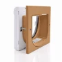 Staywell Caramel Cat Flap 60mm Tunnel