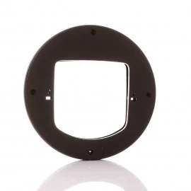 Installation Adaptor for Petsafe Microchip & 4 Way Cat Flap - Brown