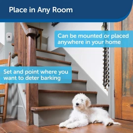 PetSafe® Indoor Bark Control Device – Ultrasonic Anti-Bark Deterrent (Up to 8m Range